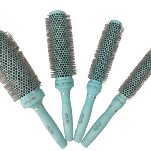 Long blue hair dryer brush - Mon Platin